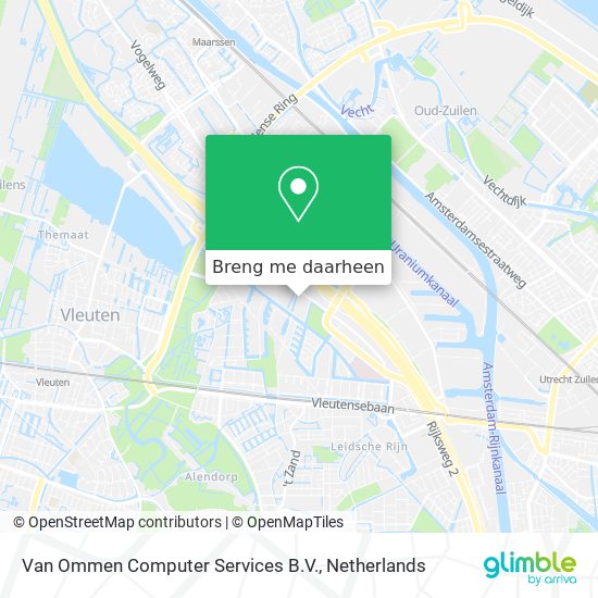 Van Ommen Computer Services B.V. kaart