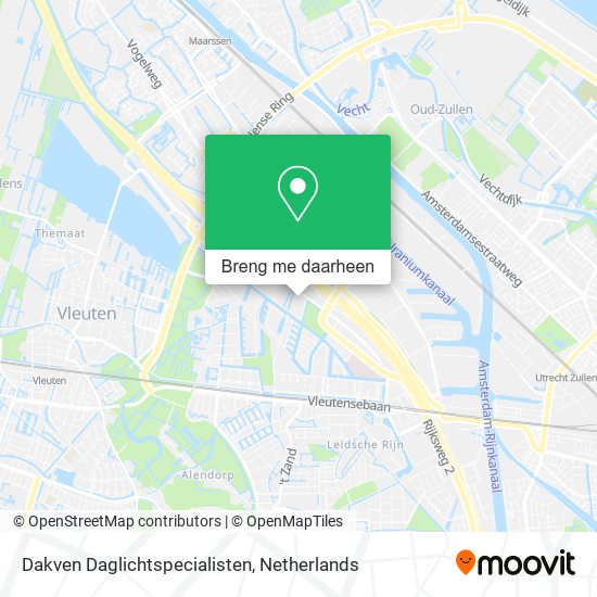 Dakven Daglichtspecialisten kaart