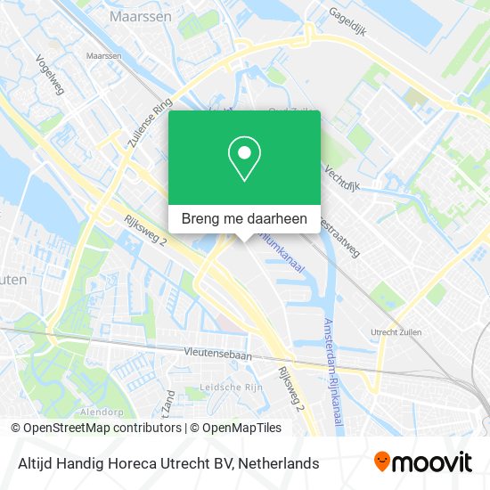 Altijd Handig Horeca Utrecht BV kaart