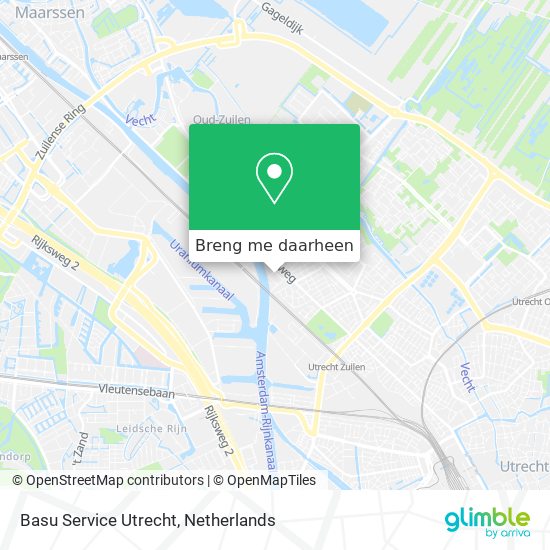 Basu Service Utrecht kaart