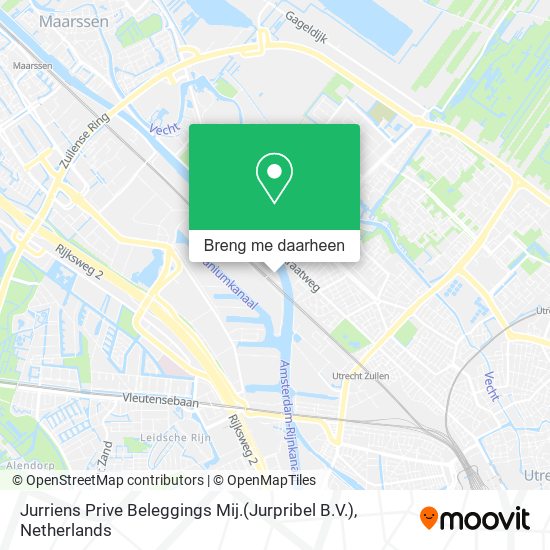Jurriens Prive Beleggings Mij.(Jurpribel B.V.) kaart