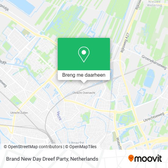 Brand New Day Dreef Party kaart