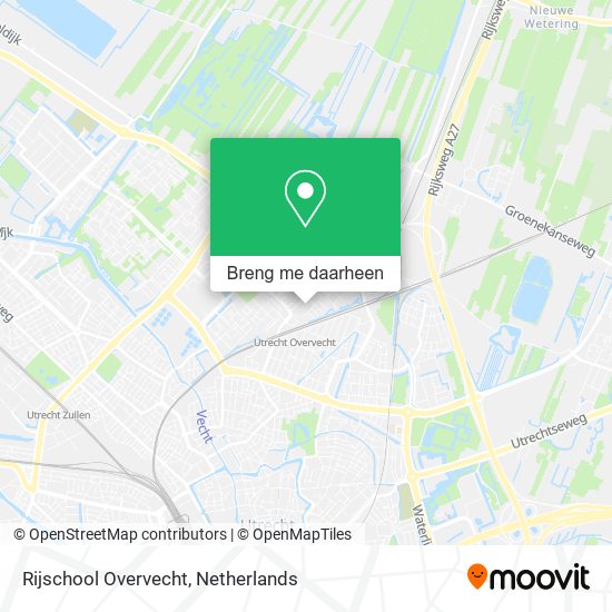 Rijschool Overvecht kaart