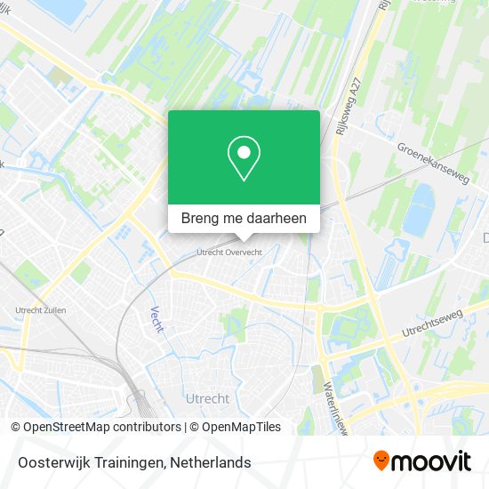 Oosterwijk Trainingen kaart