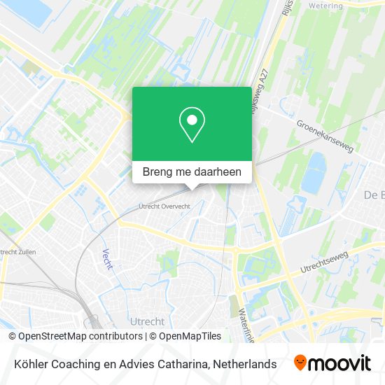 Köhler Coaching en Advies Catharina kaart