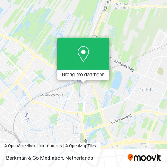 Barkman & Co Mediation kaart