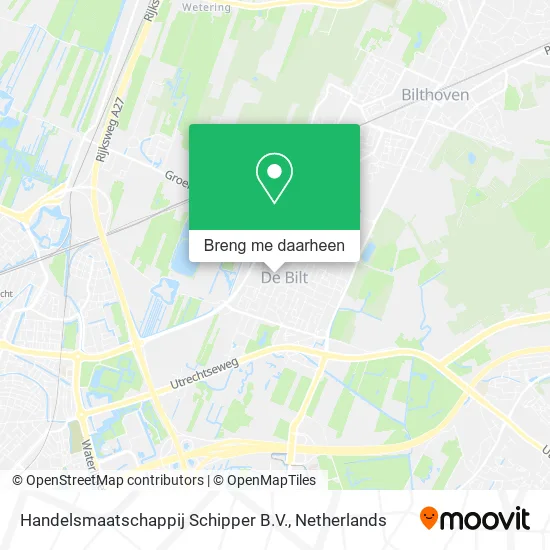 Handelsmaatschappij Schipper B.V. kaart