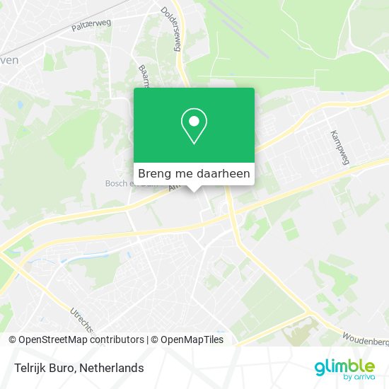 Telrijk Buro kaart