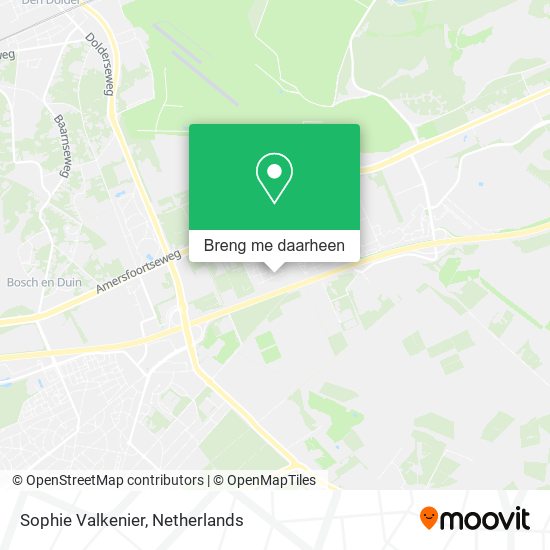 Sophie Valkenier kaart