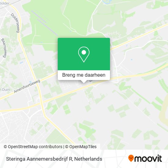 Steringa Aannemersbedrijf R kaart