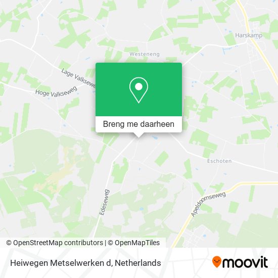 Heiwegen Metselwerken d kaart