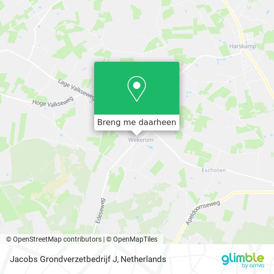 Jacobs Grondverzetbedrijf J kaart