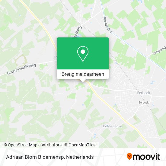 Adriaan Blom Bloemensp kaart