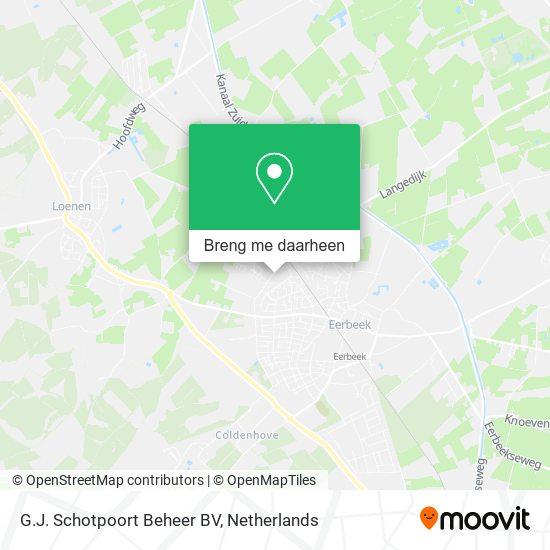 G.J. Schotpoort Beheer BV kaart