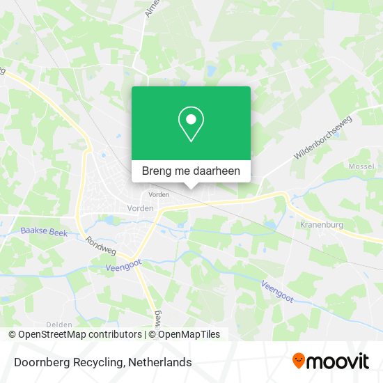 Doornberg Recycling kaart