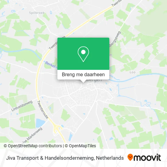 Jiva Transport & Handelsonderneming kaart