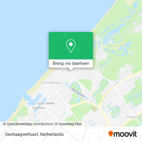 Denhaagverhuurt kaart