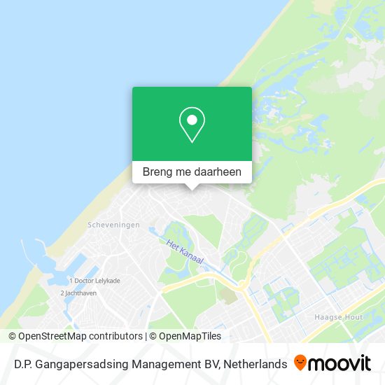 D.P. Gangapersadsing Management BV kaart