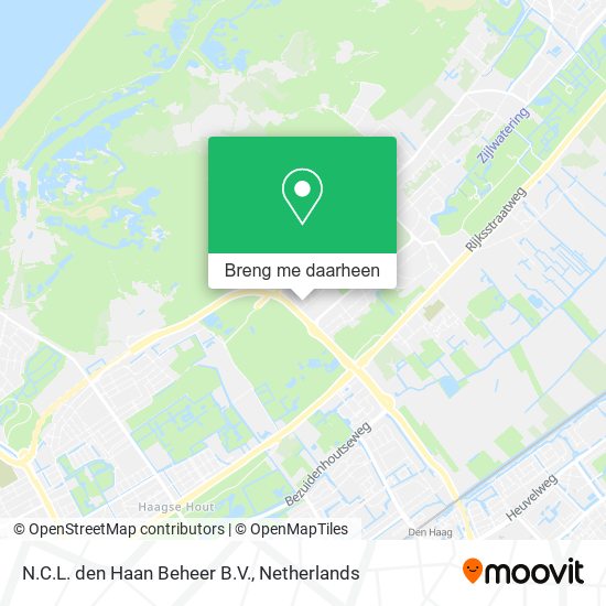 N.C.L. den Haan Beheer B.V. kaart