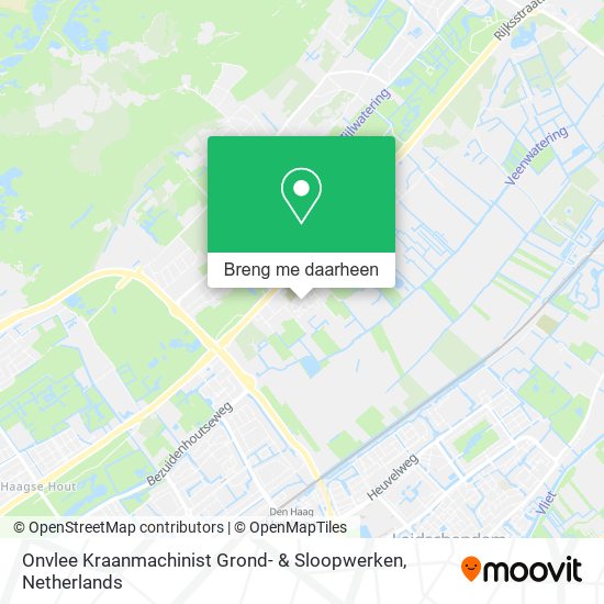 Onvlee Kraanmachinist Grond- & Sloopwerken kaart