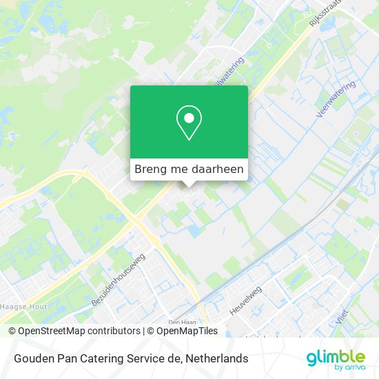 Gouden Pan Catering Service de kaart