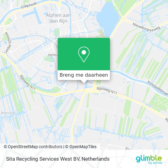 Sita Recycling Services West BV kaart