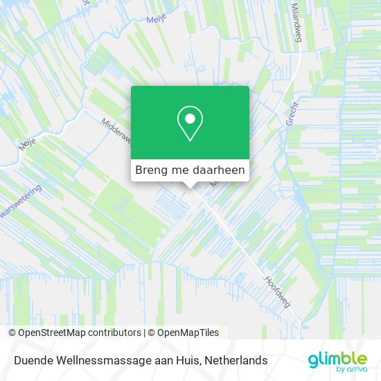 Duende Wellnessmassage aan Huis kaart