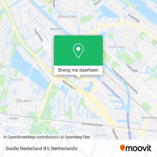 Siedle Nederland BV kaart
