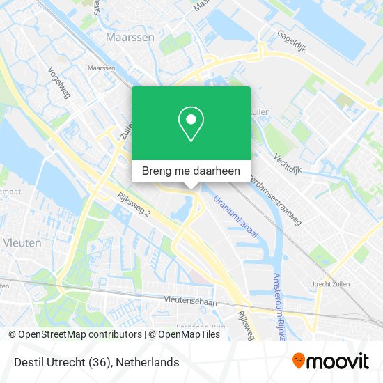 Destil Utrecht (36) kaart