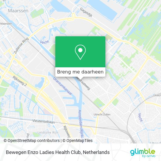 Bewegen Enzo Ladies Health Club kaart