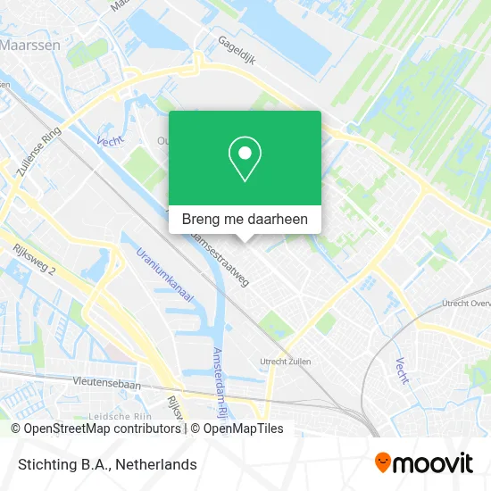 Stichting B.A. kaart