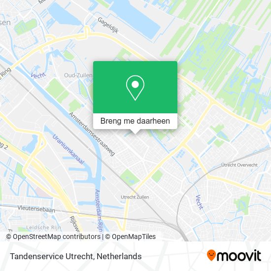 Tandenservice Utrecht kaart