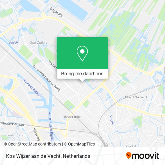 Kbs Wijzer aan de Vecht kaart