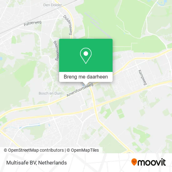 Multisafe BV kaart