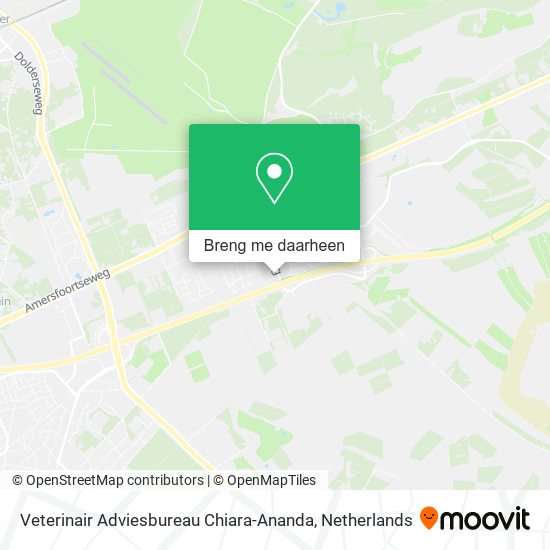 Veterinair Adviesbureau Chiara-Ananda kaart