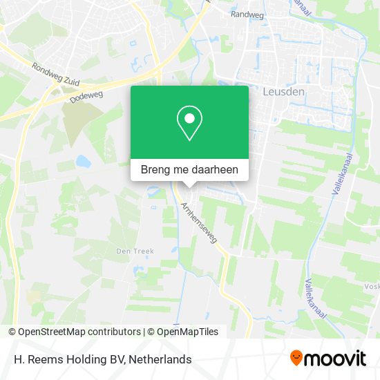 H. Reems Holding BV kaart
