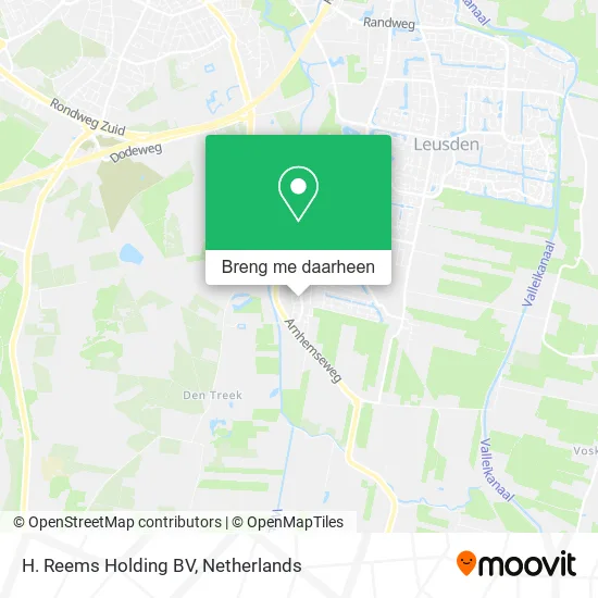 H. Reems Holding BV kaart
