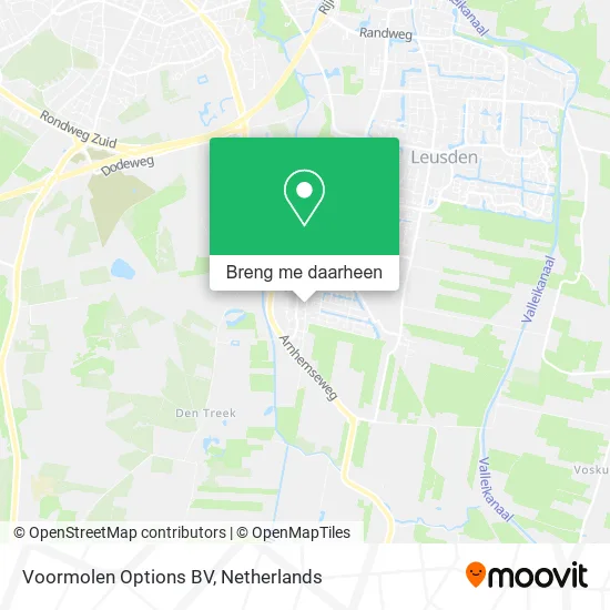 Voormolen Options BV kaart