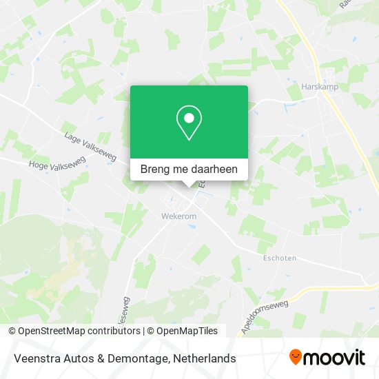Veenstra Autos & Demontage kaart