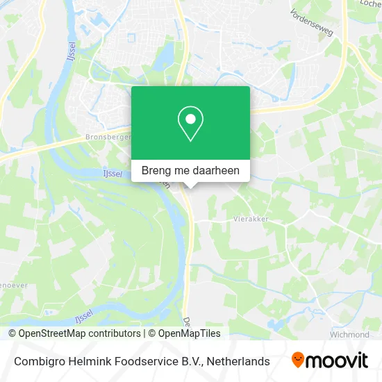 Combigro Helmink Foodservice B.V. kaart