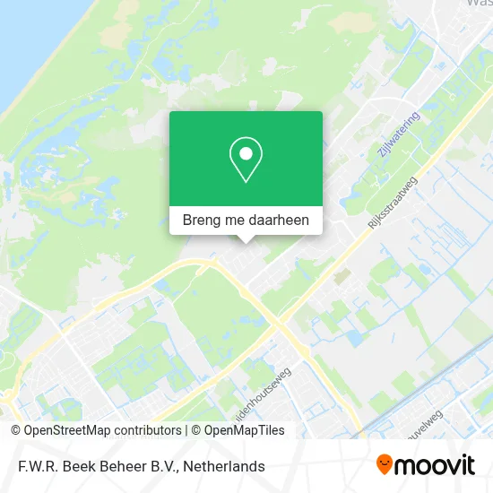 F.W.R. Beek Beheer B.V. kaart