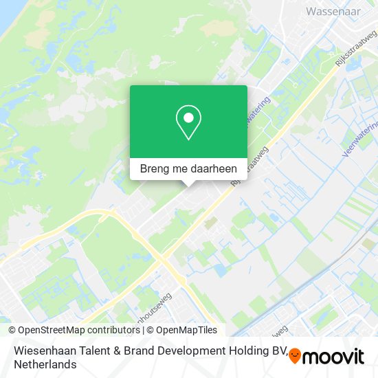 Wiesenhaan Talent & Brand Development Holding BV kaart