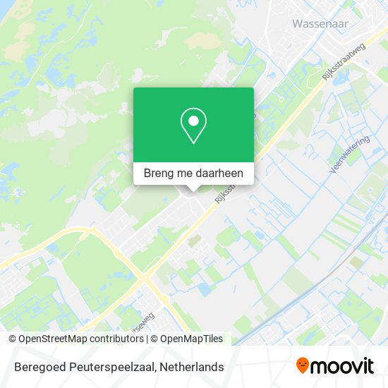 Beregoed Peuterspeelzaal kaart