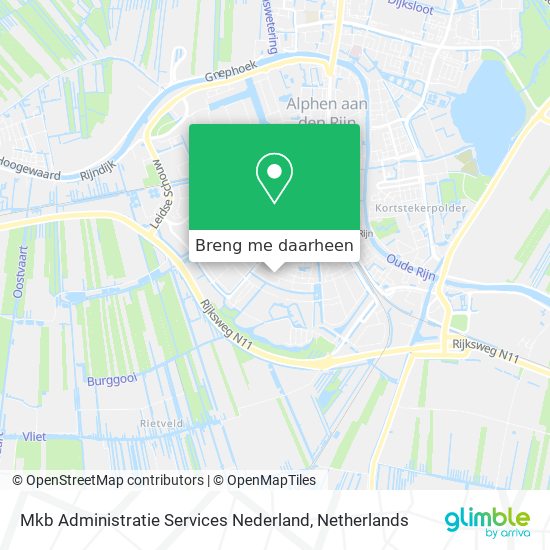 Mkb Administratie Services Nederland kaart