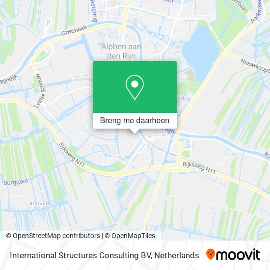 International Structures Consulting BV kaart