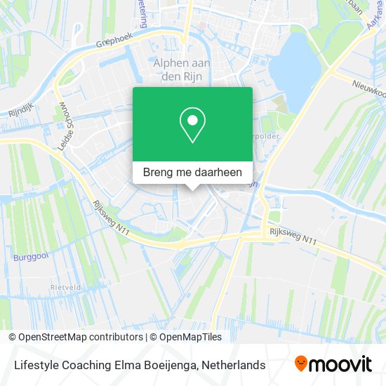 Lifestyle Coaching Elma Boeijenga kaart