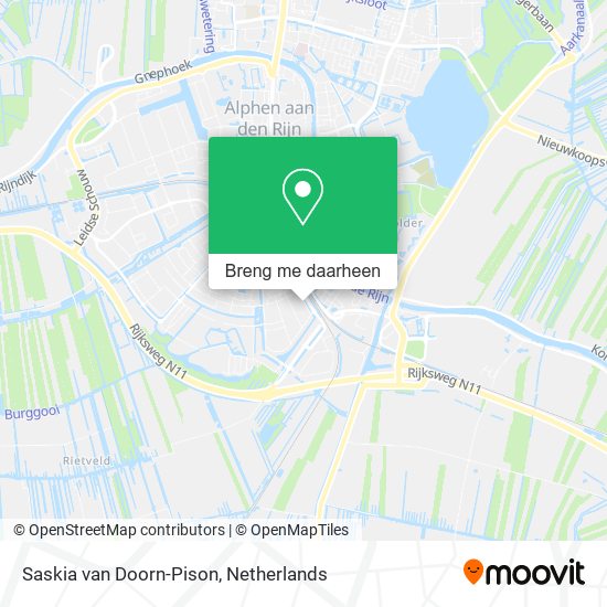 Saskia van Doorn-Pison kaart