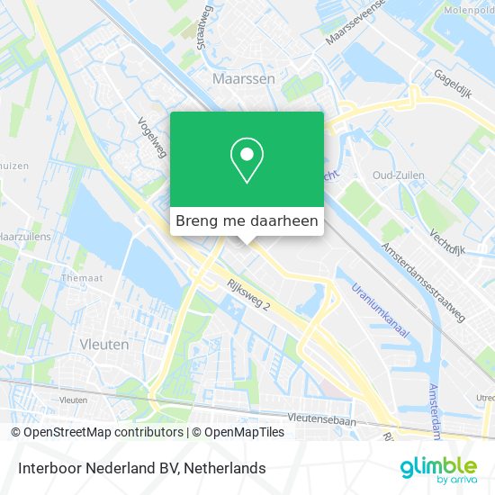 Interboor Nederland BV kaart