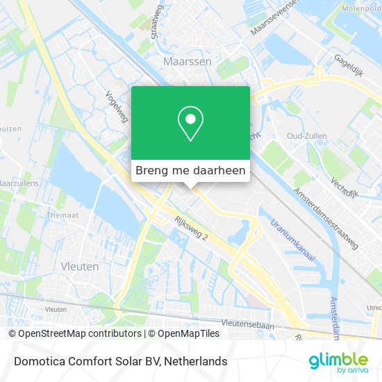 Domotica Comfort Solar BV kaart