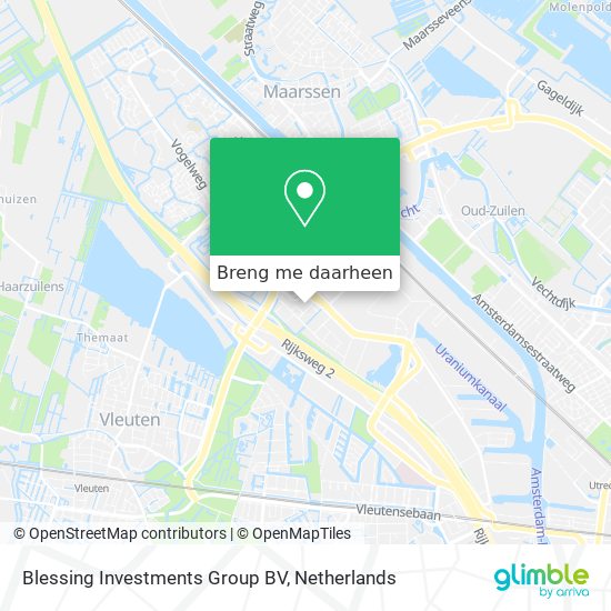 Blessing Investments Group BV kaart